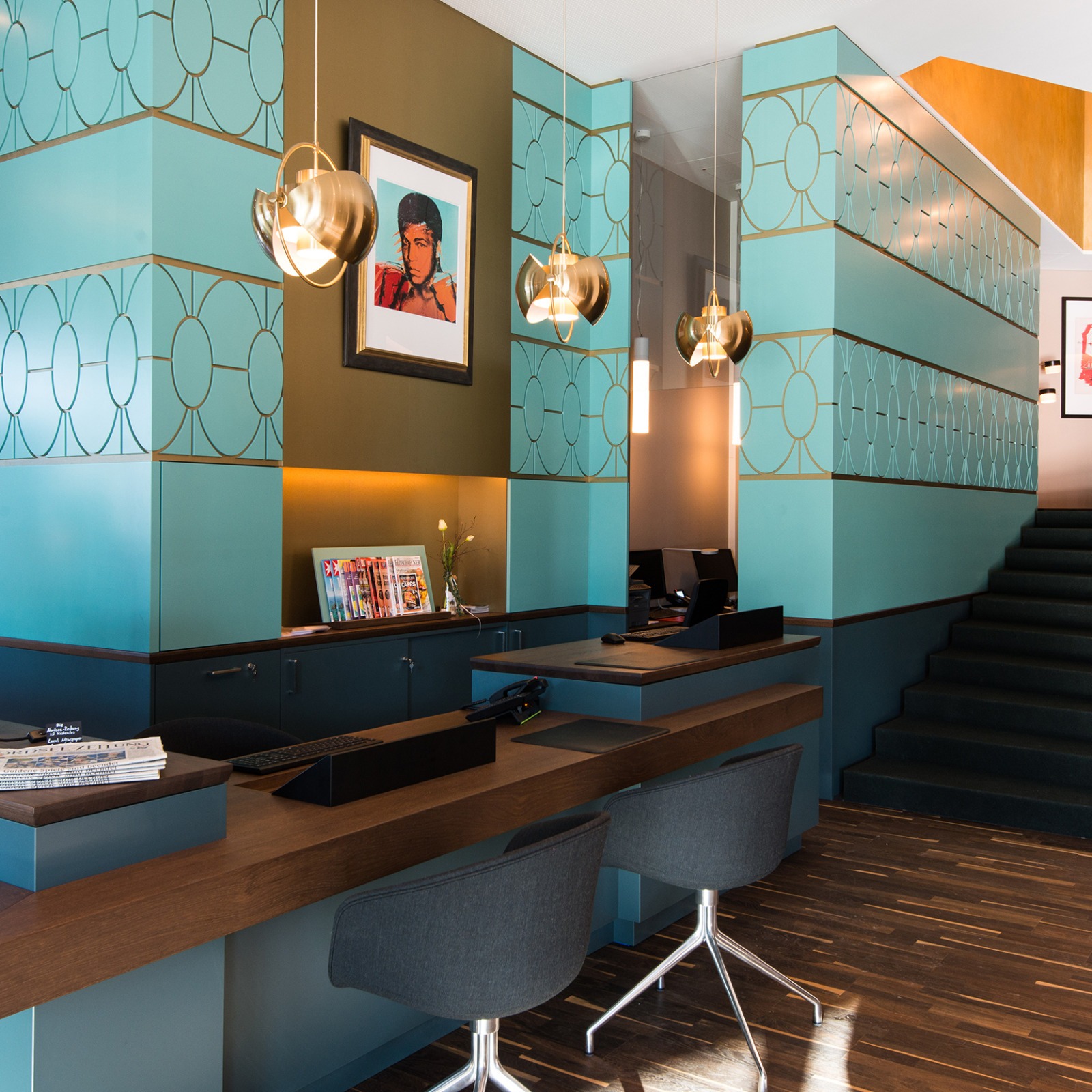 Lobby & Mulberry St